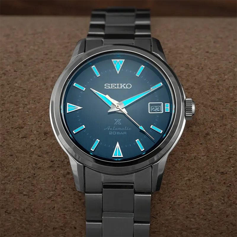 Seiko Prospex Alpinist Textured Deep Blue Dial Men's Watch- SPB249J1